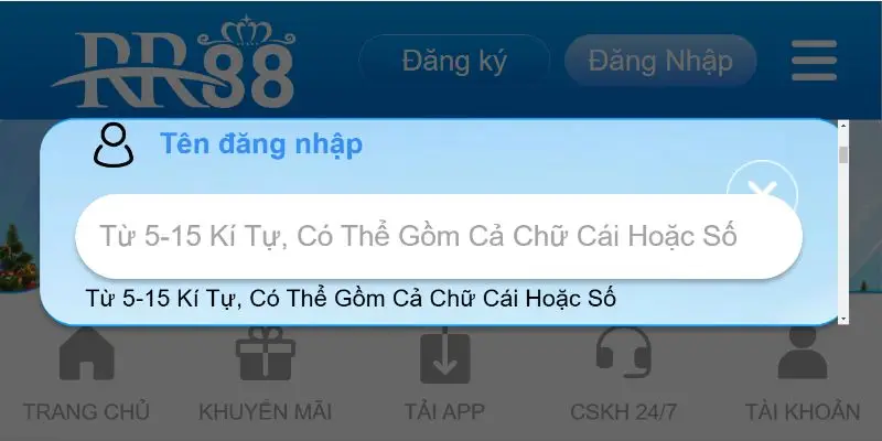 Thao tác đăng ký để trở thành đại lý của RR88 đơn giản